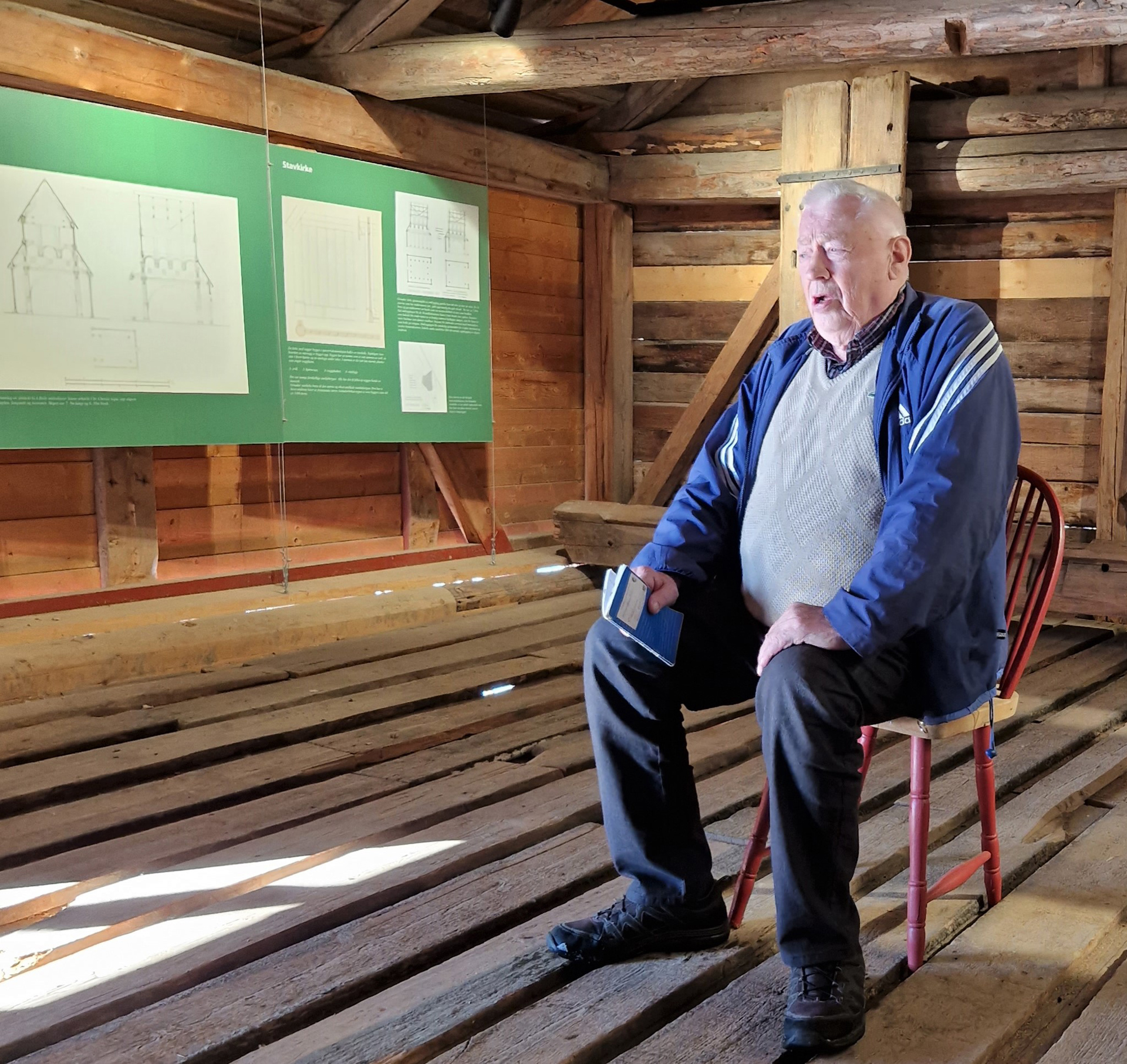 Omvisning i Klokkerlåven